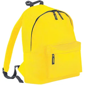 Bagbase - Sac à dos - 18 litres (Lot de 2) (Jaune/Graphite) TU pas cher