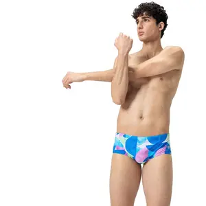 Speedo Slip De Bain 13.5cm Club Training Allover UK 26 pas cher