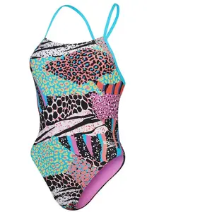 Speedo Maillot De Bain Allover Tie-back UK 28 pas cher