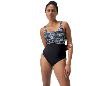 Comparateur de prix : Speedo Maillot De Bain Shaping Contoureclipse Printed UK 36