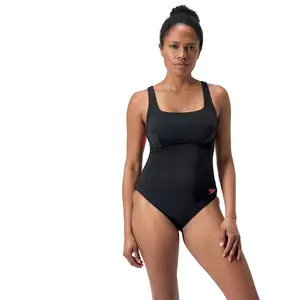 Speedo Maillot De Bain Flex Band With Built In Bra UK 34 pas cher