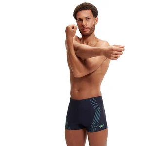 Speedo Slip De Bain Boxer Duo Logo Print UK 38 pas cher