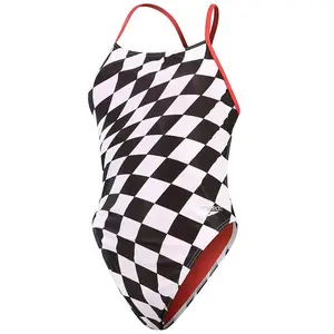 Speedo Maillot De Bain Allover Digital Tie-back pas cher