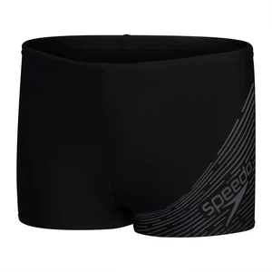 Speedo - Kid's Medley Logo Aquashort - Short de bain taille 128, noir pas cher