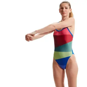 Speedo Maillot De Bain Placement Digital Turnback pas cher