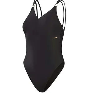 Comparateur de prix : Maillot de bain 1 pièce femme Speedo Strappy Noir 46 00370-10001