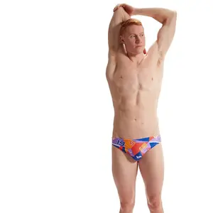 Speedo Slip De Bain Allover Digital 5 Cm pas cher