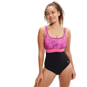 Speedo Maillot De Bain Shaping Contoureclipse Printed UK 40Vendu paramazon