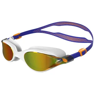 Lunettes de natation Speedo V-Class lilas avec verres à effet miroir orange