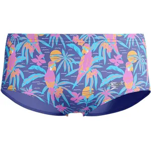 Speedo Slip De Bain Club Training Allover 13.5cm UK 28 pas cher