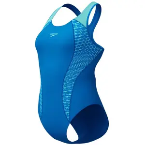 Speedo Maillot De Bain Placement Laneback UK 38 pas cher