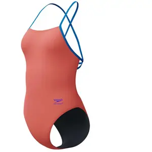 Speedo Maillot De Bain Fl Solid Tie Back 28 pas cher