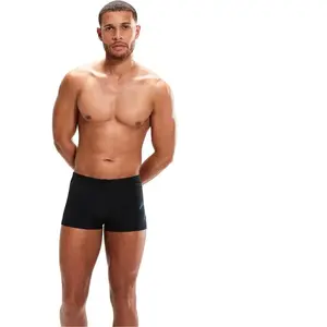 Maillot de bain Speedo Hyper Boom Placement Aquashort noir bleu clair - 32 pas cher