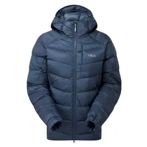 Comparateur de prix : Rab Women's Axion Pro Jacket - Doudoune femme Tempest Blue S