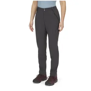 Comparateur de prix : Rab Women's Ascendor Light Pants - Pantalon randonnée femme Anthracite...