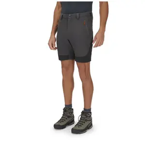 Comparateur de prix : Rab Torque Mountain Shorts - Short randonnée homme Graphene / Anthracite UK 32 - Entrejambe 8"