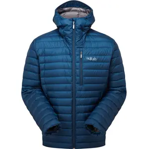 Comparateur de prix : Rab Microlight Alpine Jacket - Doudoune homme Tempest Blue M