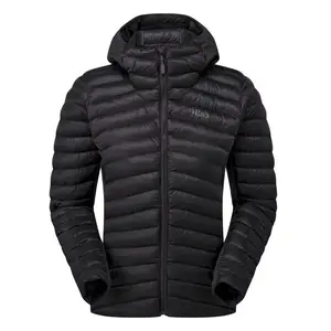 Comparateur de prix : Rab Women's Cirrus Flex Hoody - Doudoune femme Black XL