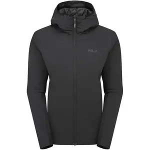 Comparateur de prix : Rab Xenair Alpine Flex Jacket - Doudoune femme Black XS