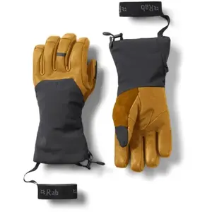 Rab - Guide GTX Gauntlets - Gants alpinisme homme Black / Tan - M pas cher