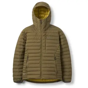 Comparateur de prix : Rab - Microlight Windstopper Hoody - Doudoune homme Oak - M