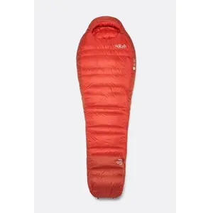 Sac de couchage RAB Alpine -12C / 10F (Dark Horizon/Tuscan Red)