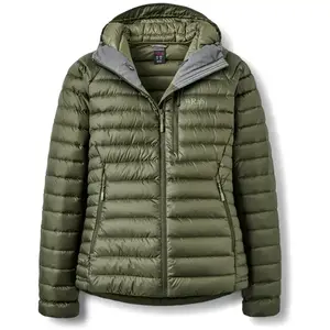 Rab - Microlight Alpine Jacket - Doudoune femme Army - L pas cher