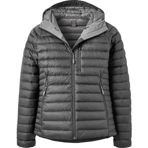 Comparateur de prix : Rab - Microlight Alpine Jacket - Doudoune femme Black / Graphene - S