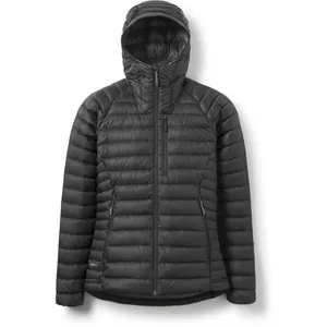 Rab - Microlight Alpine Jacket - Doudoune femme Black / Graphene - XL pas cher