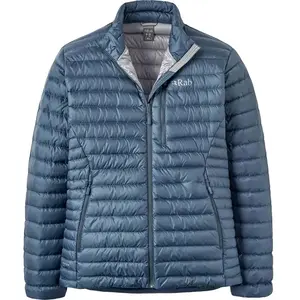 Comparateur de prix : Rab - Microlight Jacket - Doudoune homme Tempest Blue - M