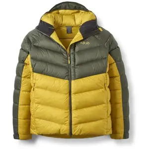 Rab - Glaceon Pro Down Jacket - Doudoune homme Army / Dark Pollen - XX... pas cher