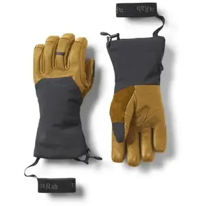 Rab - Guide GTX Gauntlets - Gants alpinisme homme Black / Tan - L pas cher