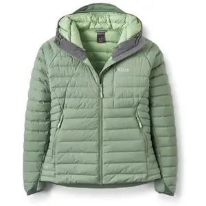 Rab - Microlight Windstopper Hoody - Doudoune femme Dark Fig Green - X... pas cher