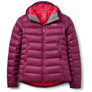 Comparateur de prix : Rab - Electron Pro Hoody - Doudoune femme Mulberry - M