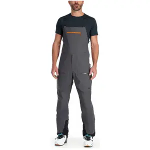 Rab Khroma Kinetic Bib - Pantalon ski de randonnée homme Graphene M - Regular pas cher