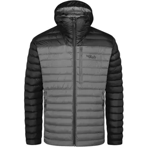 Rab Microlight Alpine Jacket - Doudoune homme Black / Graphene XXL pas cher