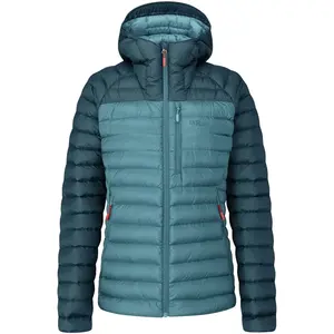 Comparateur de prix : Rab Microlight Alpine Jacket - Doudoune femme Orion Blue / Citadel XL