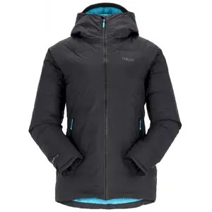 Rab Valiance Jacket - Doudoune femme Black / Aquamarine M pas cher