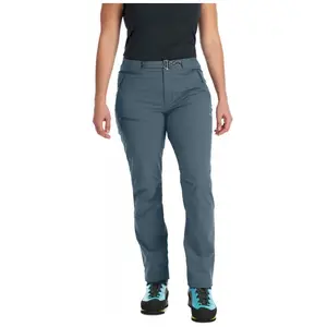 Pantalon softshell femme rab incline as bleu pas cher