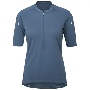 Rab Women's Cindercrino Zip Tee - Maillot vélo femme Orion Blue XL pas cher