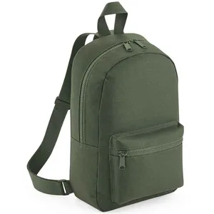 Bagbase - Mini sac à dos ESSENTIAL FASHION (Vert kaki) TU pas cher