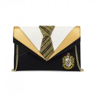 Danielle Nicole Womens/Ladies Hufflepuff Uniform Harry Potter Clutch One Size noir pas cher