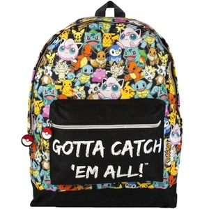Pokemon - Sac à dos GOTTA CATCH EM ALL (Multicolore) TU pas cher