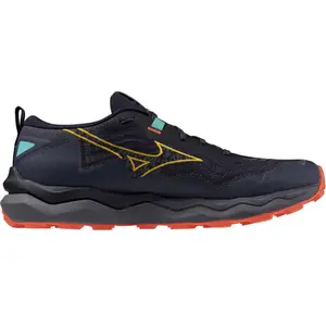 Mizuno Wave Daichi 9 Chaussure Trail Hommes - Bleu, Pointure 46 pas cher