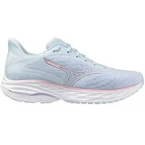 Chaussures Mizuno Wave Ultima 16 bleu ciel rouge femme - 38.5 pas cher