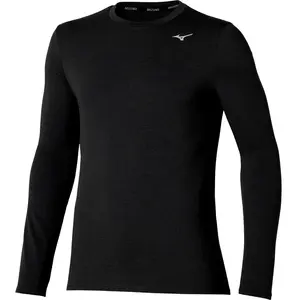 Comparateur de prix : Mizuno - Core Impulse Long Sleeve Tee - T-shirt homme Black - L