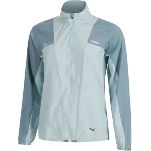 Mizuno Tech Light Jacket Veste Running Femmes - Bleu Petrol, Taille S pas cher