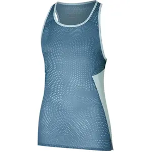 Mizuno DryAeroFlow Graphic Tank Maillot De Course Femmes - Bleu , Bleu... pas cher