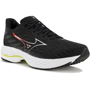 Chaussures Mizuno Wave Rider 28 noir rouge jaune - 42.5 pas cher