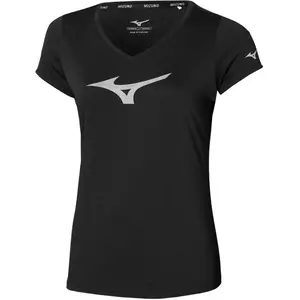 Mizuno Core RB Tee Maillot De Course Femmes - Noir, Taille S pas cher